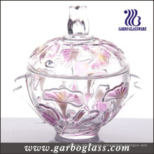 Morning Glory Glass Sugar Pot (GB1805QN/P)